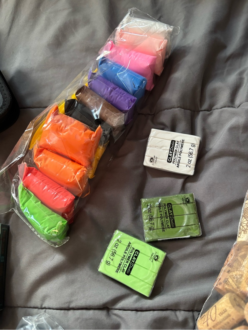 Assorted Bright Polymer Clay Bundle - Multicolor